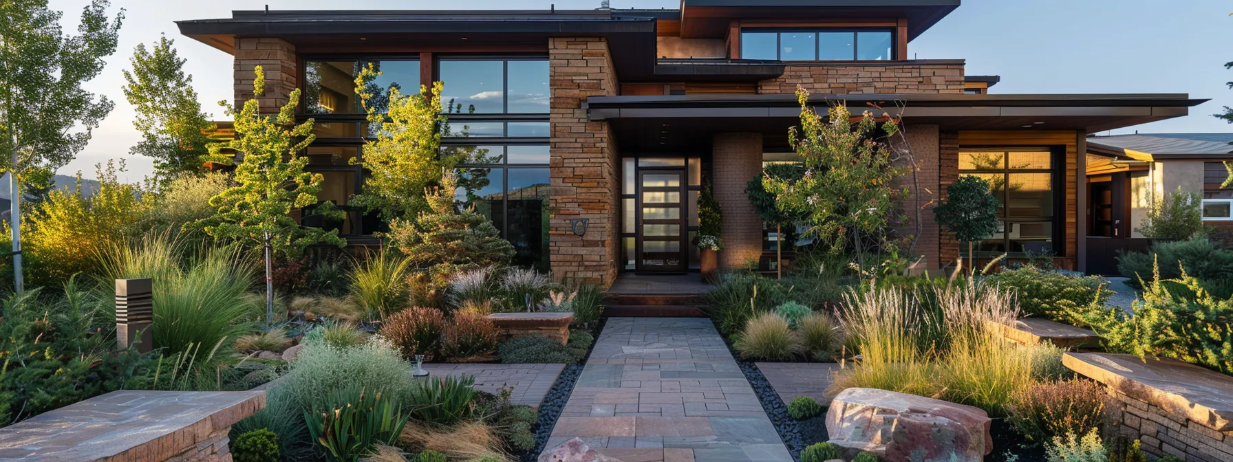a sleek modern building showcases a blend of premium stucco, brick, and stone siding with crisp lines and subtle landscaping, embodying durability and expert craftsmanship in a refined urban setting. a sleek modern building showcases a blend of premium stucco, brick, and stone siding with crisp lines and subtle landscaping, embodying durability and expert craftsmanship in a refined urban setting.